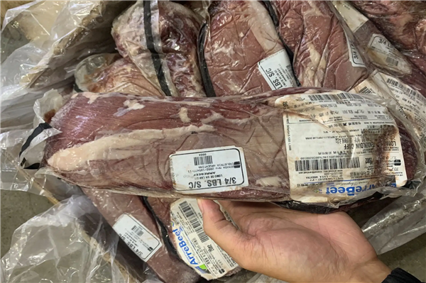 進口冷凍去骨牛排(牛肉)報關到深圳鹽田港通關案例